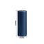 6-Pack Unscented Dripless Pillar Candles â€“ 3"x9" Navy Blue Paraffin Wax with Smokeless Cotton Wicks, Clean & Long-Lasting 90-Hour Burn