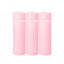 6-Pack Unscented Dripless Pillar Candles â€“ 3"x9" Pink Paraffin Wax with Smokeless Cotton Wicks, Clean & Long-Lasting 90-Hour Burn