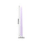 10-Pack Taper Candles Premium Wax Design Lavender Lilac - Unscented Candles for Upscale Settings 10"