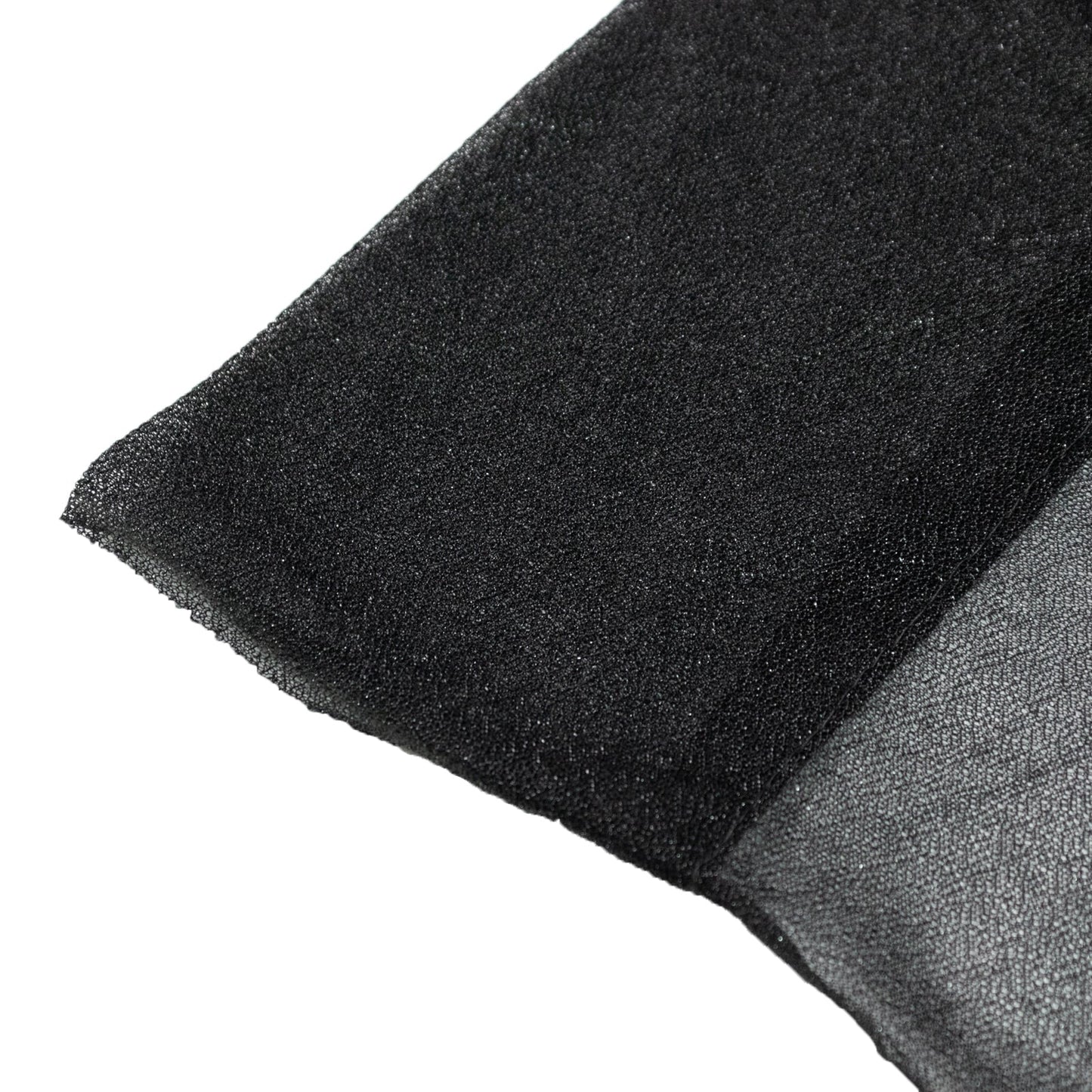 Sheer Backdrop Curtain Panel 5ft Ã— 10ft Black â€“ Wedding Arch Drape with Rod Pocket