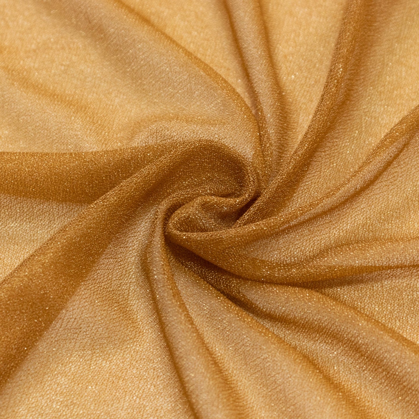 Sheer Backdrop Curtain Panel 5ft Ã— 10ft Gold â€“ Wedding Arch Drape with Rod Pocket