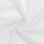 Sheer Backdrop Curtain Panel 5ft Ã— 10ft White â€“ Wedding Arch Drape with Rod Pocket