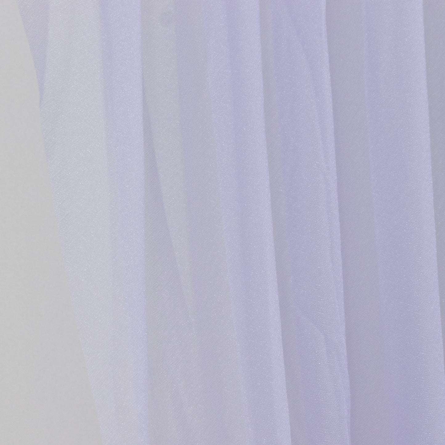 Lavender Lilac Sheer Chiffon Valance Curtain 4ft x 5ft â€“  Wedding Arch Drape with Rod Pocket, Voile Backdrop Panel