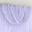 Lavender Lilac Sheer Chiffon Valance Curtain 4ft x 5ft â€“  Wedding Arch Drape with Rod Pocket, Voile Backdrop Panel