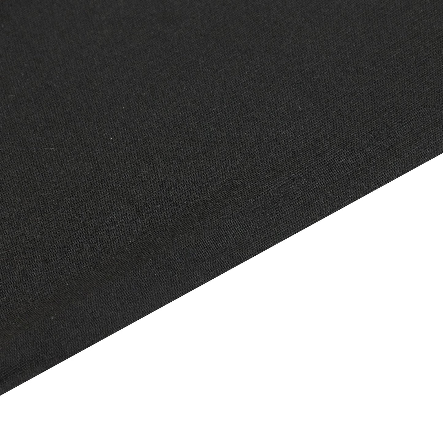 Black Stretch Spandex Tent Ceiling Drape â€“ 25ft x 36ft 100GSM Wrinkle-Free Fabric Ceiling Liner with Pole Pockets, Standard