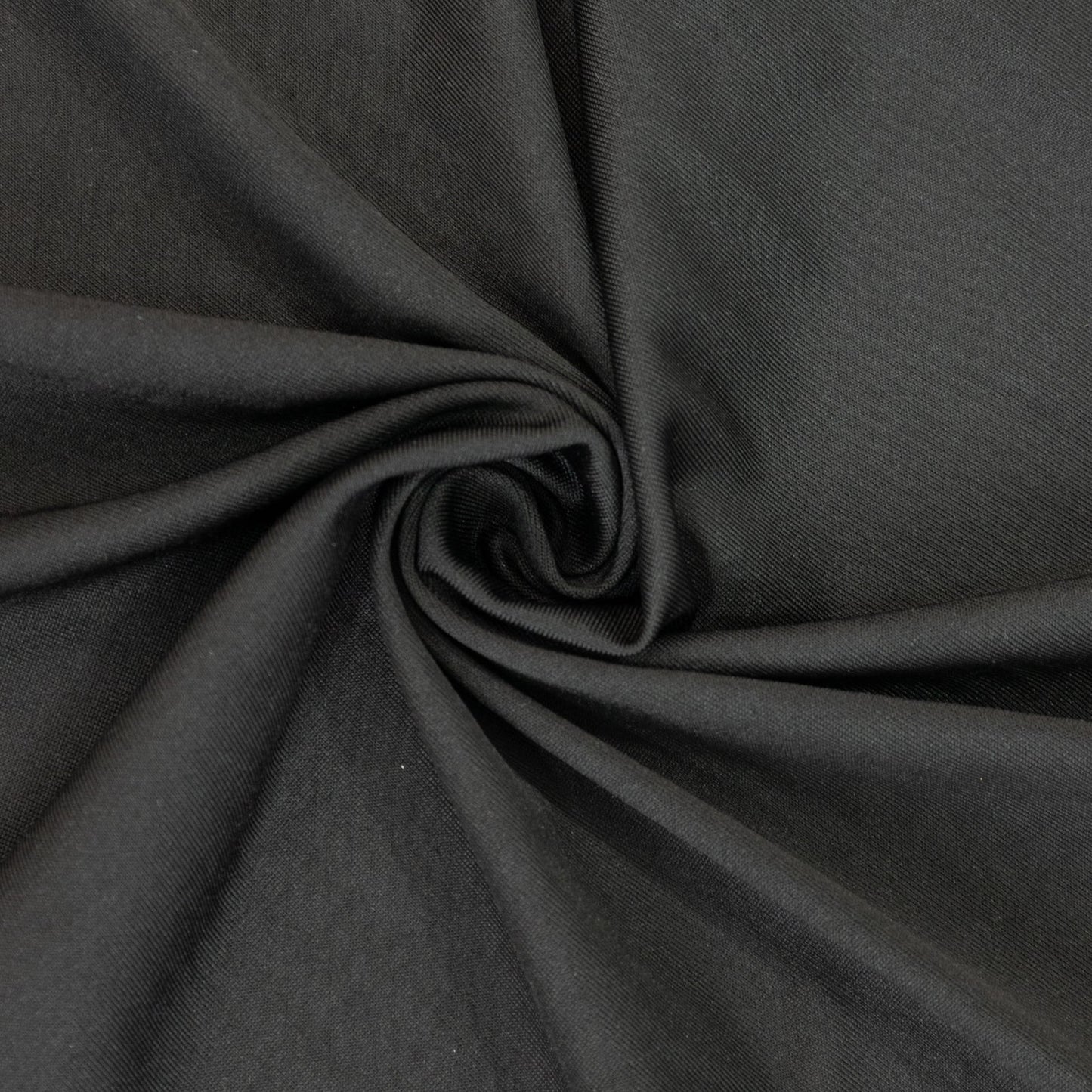 Black Stretch Spandex Tent Ceiling Drape â€“ 25ft x 36ft 100GSM Wrinkle-Free Fabric Ceiling Liner with Pole Pockets, Standard