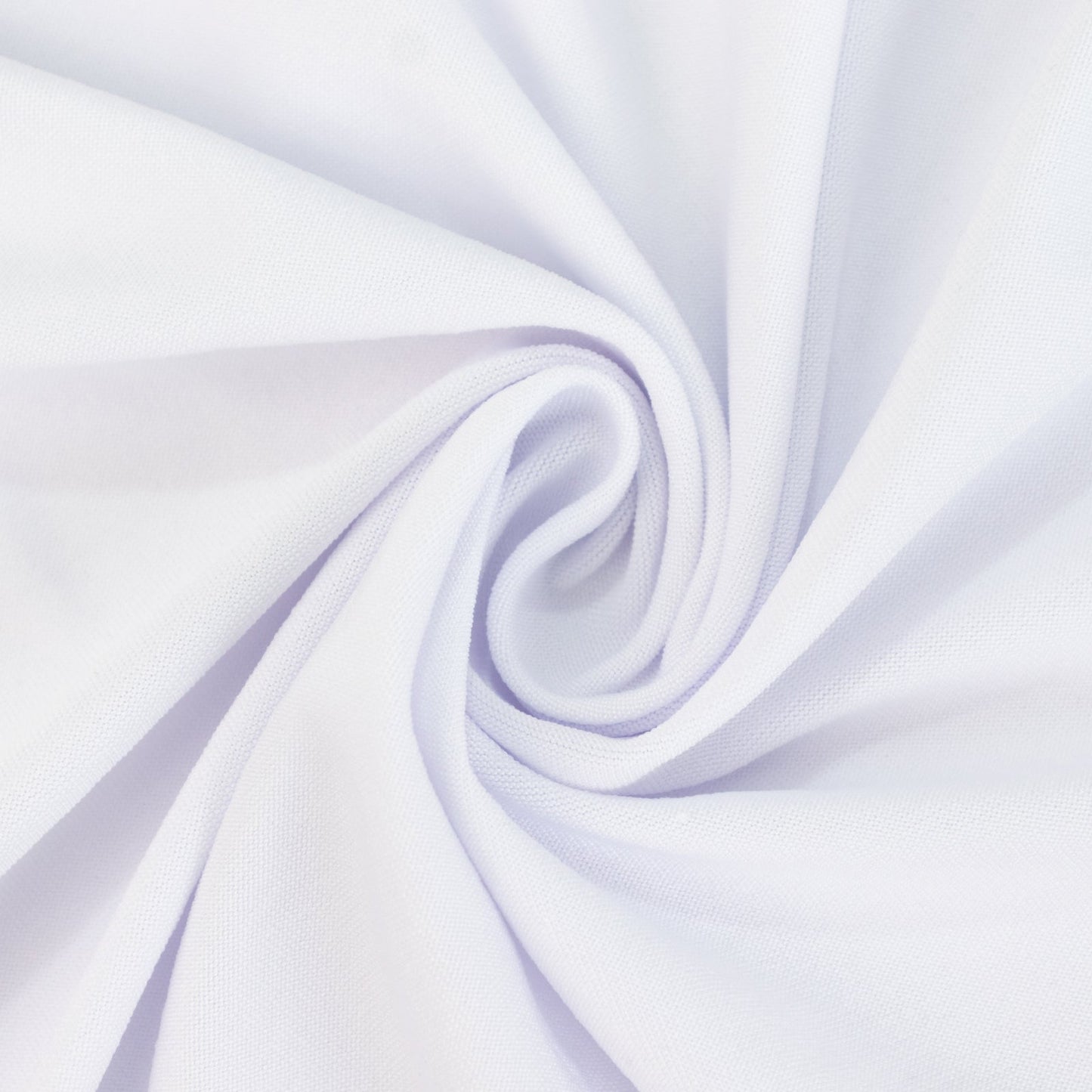 White Stretch Spandex Tent Ceiling Drape â€“ 25ft x 36ft 100GSM Wrinkle-Free Fabric Ceiling Liner with Pole Pockets, Standard