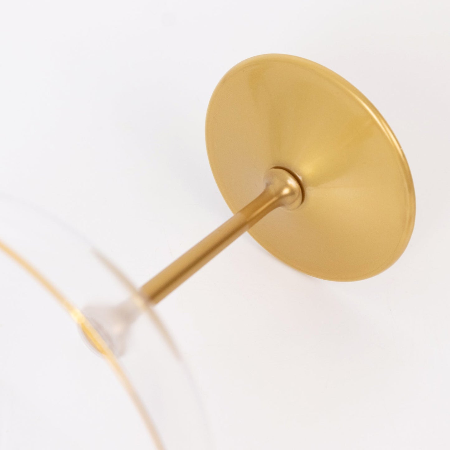 24-Pack Plastic Cocktail Glasses â€“ 9oz Clear Premium Disposable Coupe Champagne Cups with Gold Detachable Stem & Base â€“ Party & Event Drinkware