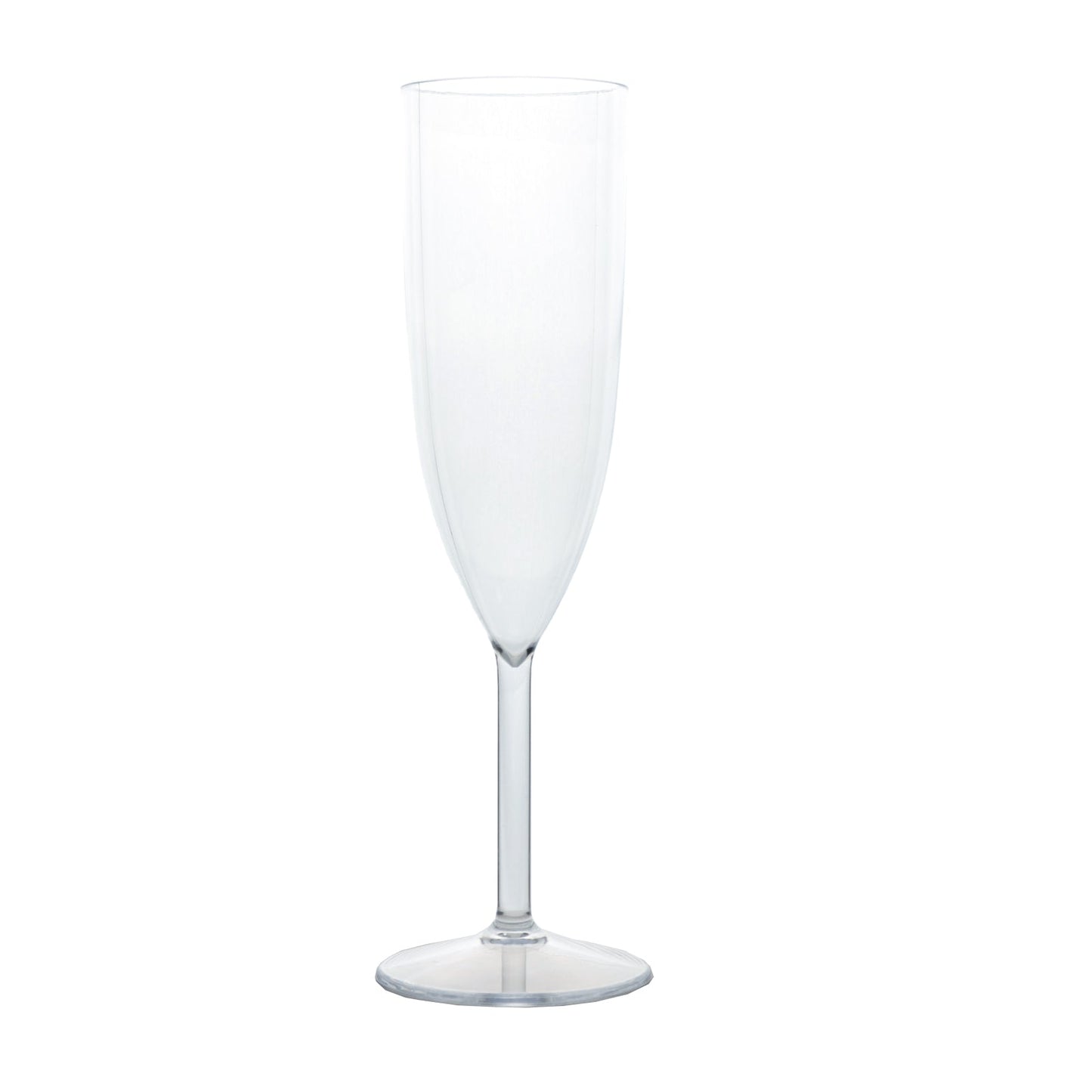 Shatterproof Champagne Flutes â€“ 12 Reusable 6oz Clear Plastic Toasting Glasses for Celebrations & Special Occasions