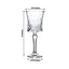 6 Pack 9oz Crystal Cut Glass Goblets Clear â€“ Elegant Vintage Wine, Water & Cocktail Glasses for Table Settings