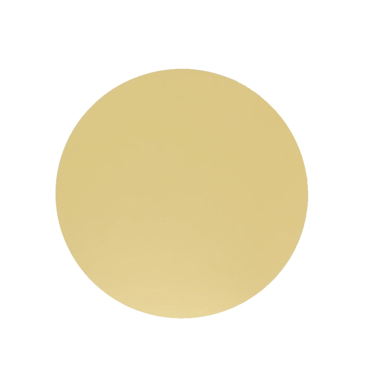 10-Pack Candle Plate Centerpiece Bases Circle Acrylic Mirror Tray Gold Round - Event Decor 10"