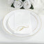 100 Paper Dinner Napkins White with Gold Foil Monogram "F" â€“ 8"x4" Folded, Disposable Party Napkins