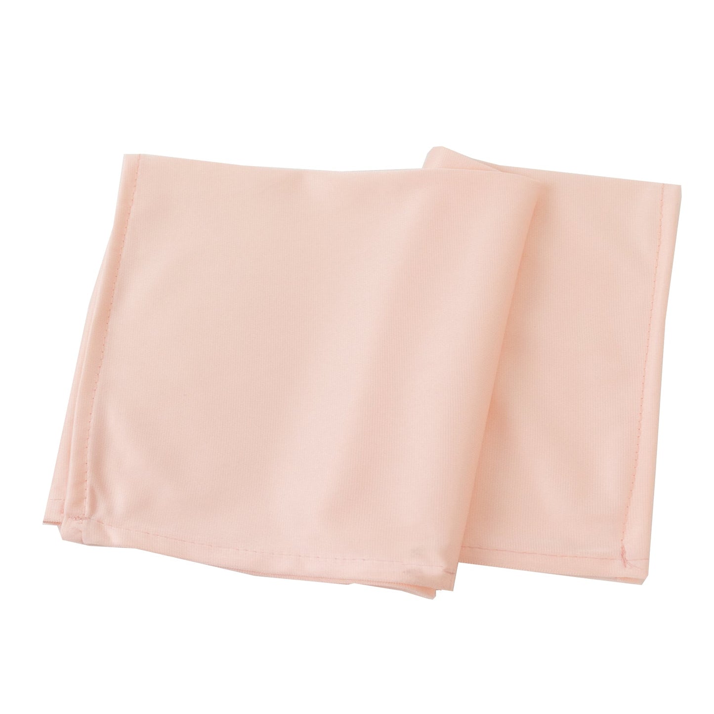 5 Pack Blush Scuba Napkins â€“ 17"x17", Wrinkle-Free & Stain Resistant Cloth Napkins
