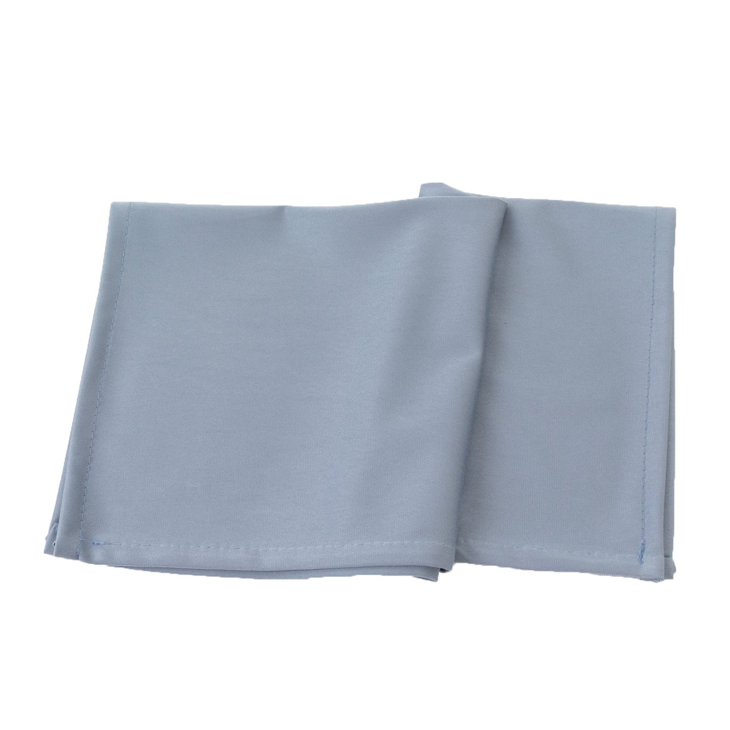 5 Pack Dusty Blue Scuba Napkins â€“ 17"x17", Wrinkle-Free & Stain Resistant Cloth Napkins