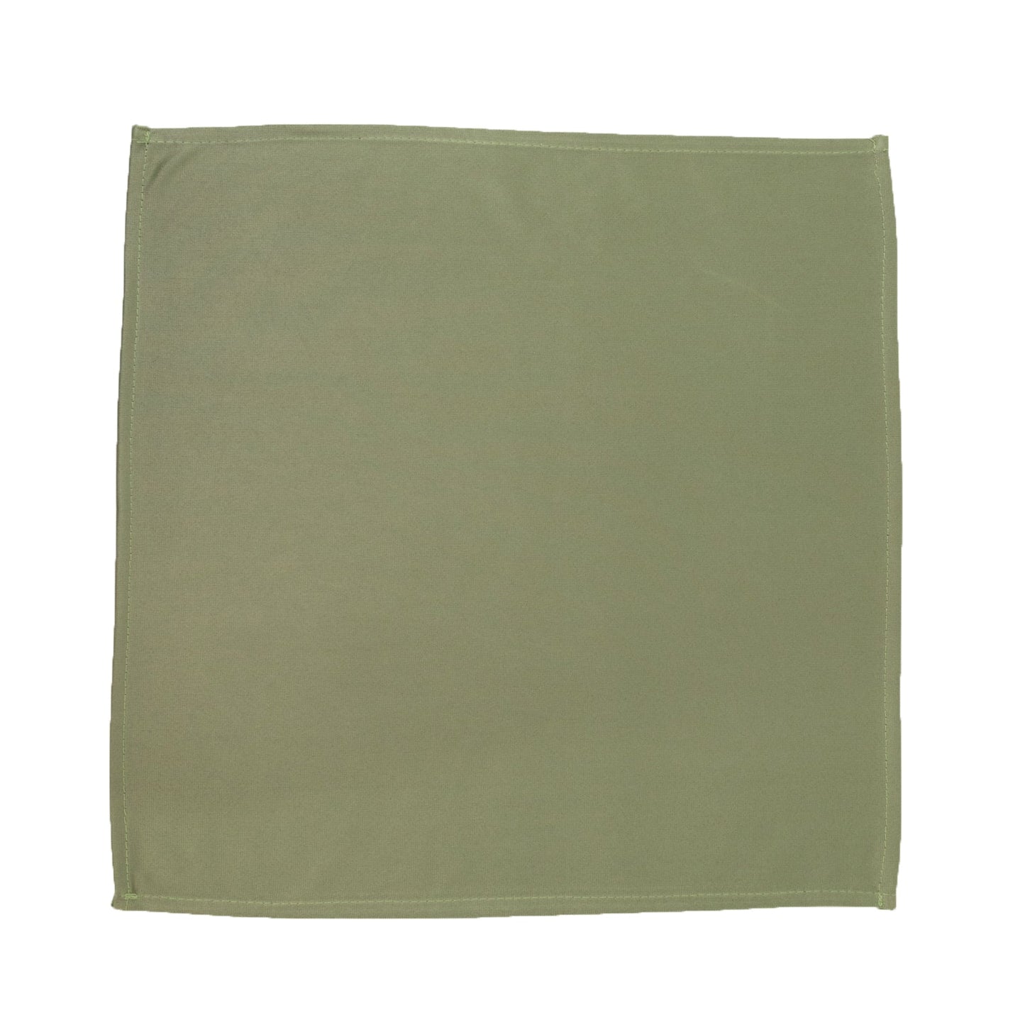 5 Pack Dusty Sage Green Scuba Napkins â€“ 17"x17", Wrinkle-Free & Stain Resistant Cloth Napkins