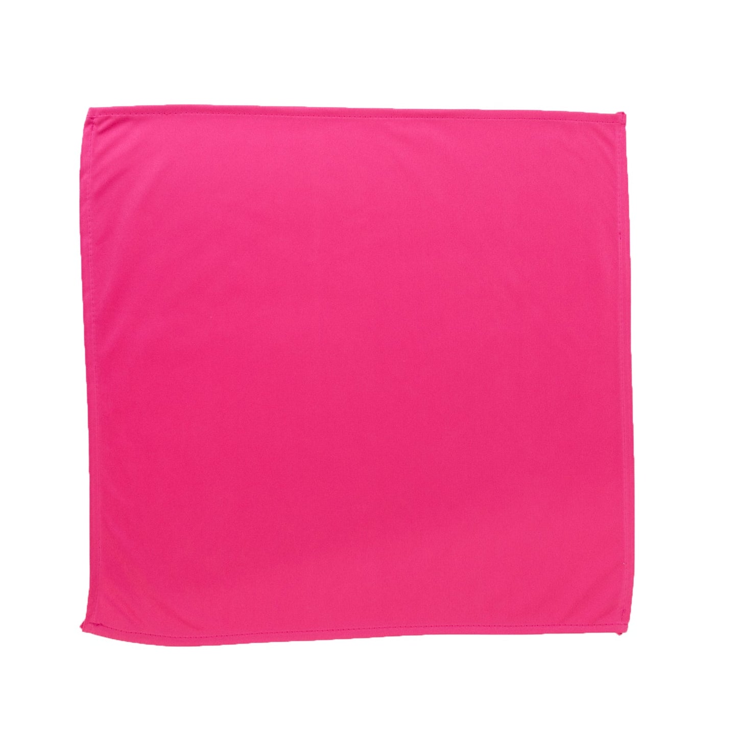 5 Pack Fuchsia Scuba Napkins â€“ 17"x17", Wrinkle-Free & Stain Resistant Cloth Napkins