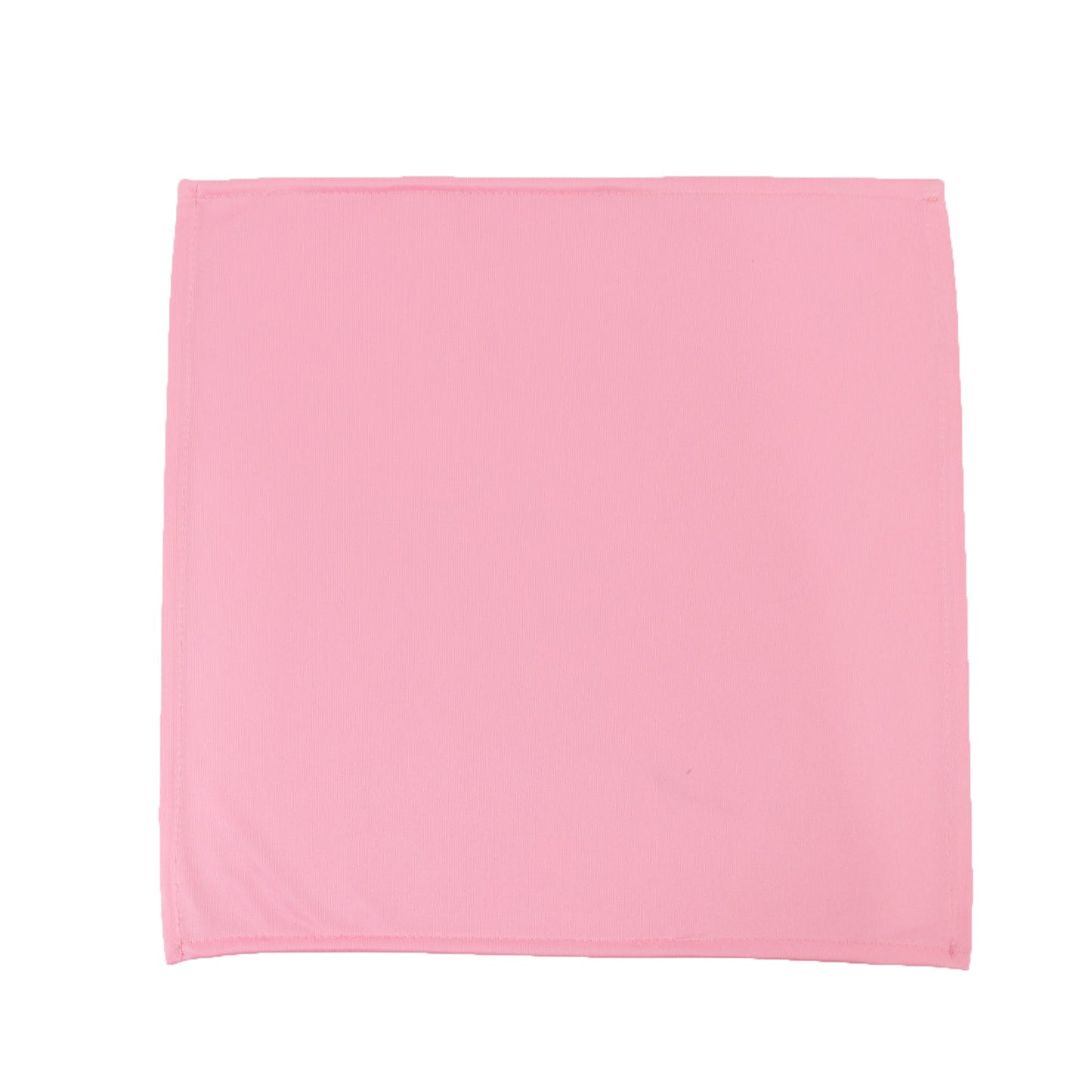 5 Pack Pink Scuba Napkins â€“ 17"x17", Wrinkle-Free & Stain Resistant Cloth Napkins