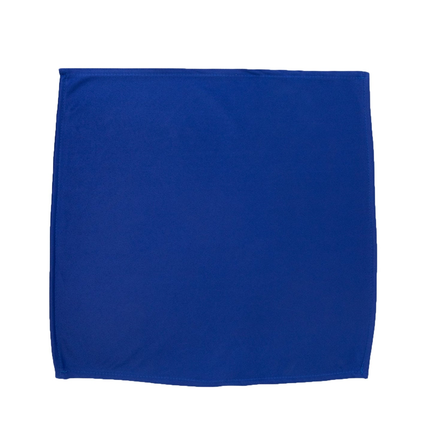 5 Pack Royal Blue Scuba Napkins â€“ 17"x17", Wrinkle-Free & Stain Resistant Cloth Napkins