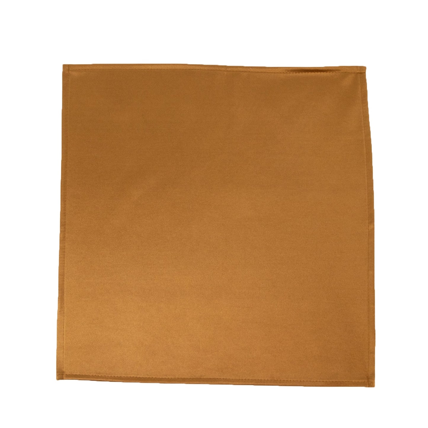 5 Pack Shimmer Gold Scuba Napkins â€“ 17"x17" Wrinkle-Free & Stain-Resistant Cloth Table Napkins