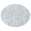 50-Pack Table Placemats Glitter Design Metallic Silver Round - Mesh Polyester Disposable Mats 13"