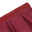 Portable Stage Skirt Burgundy Polyester Platform Skirting Cloth for Events, Performances & Wedding Staging - 16"x10ft