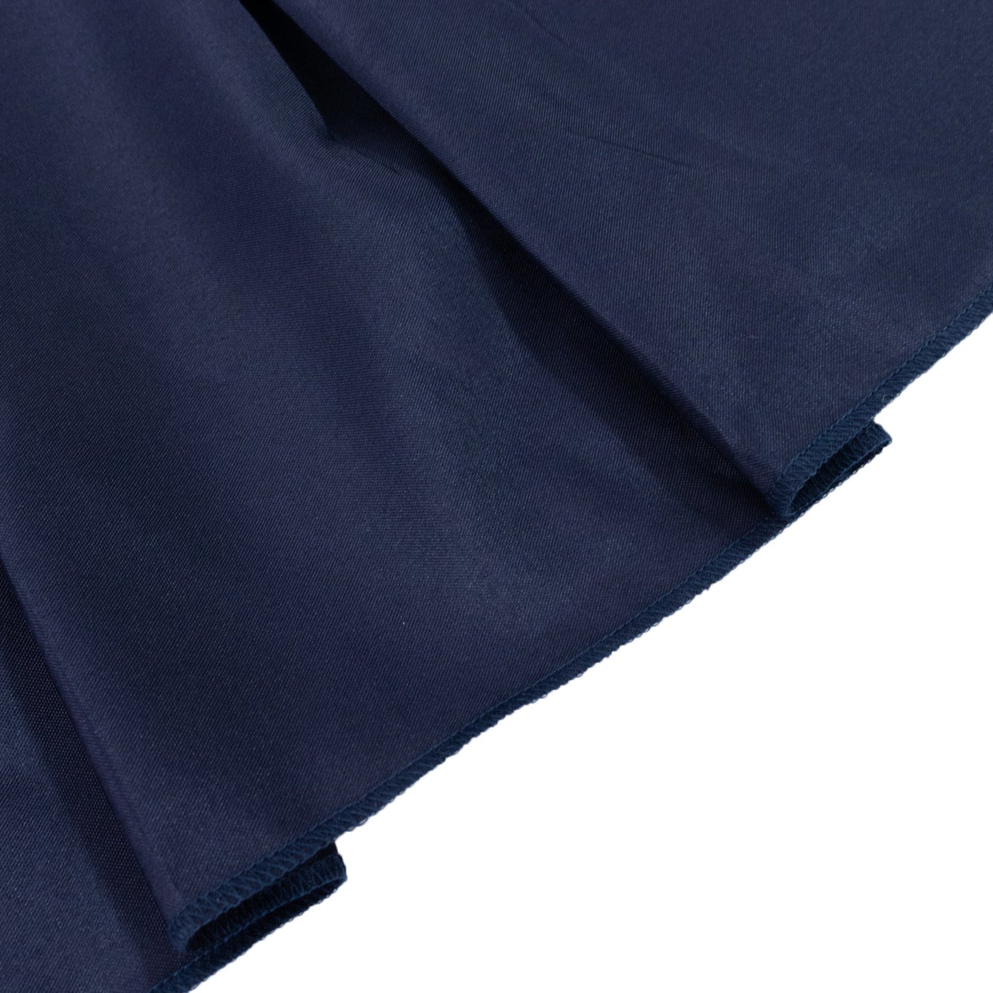 Portable Stage Skirt Navy Blue Polyester Platform Skirting Cloth for Events, Performances & Wedding Staging - 16"x10ft