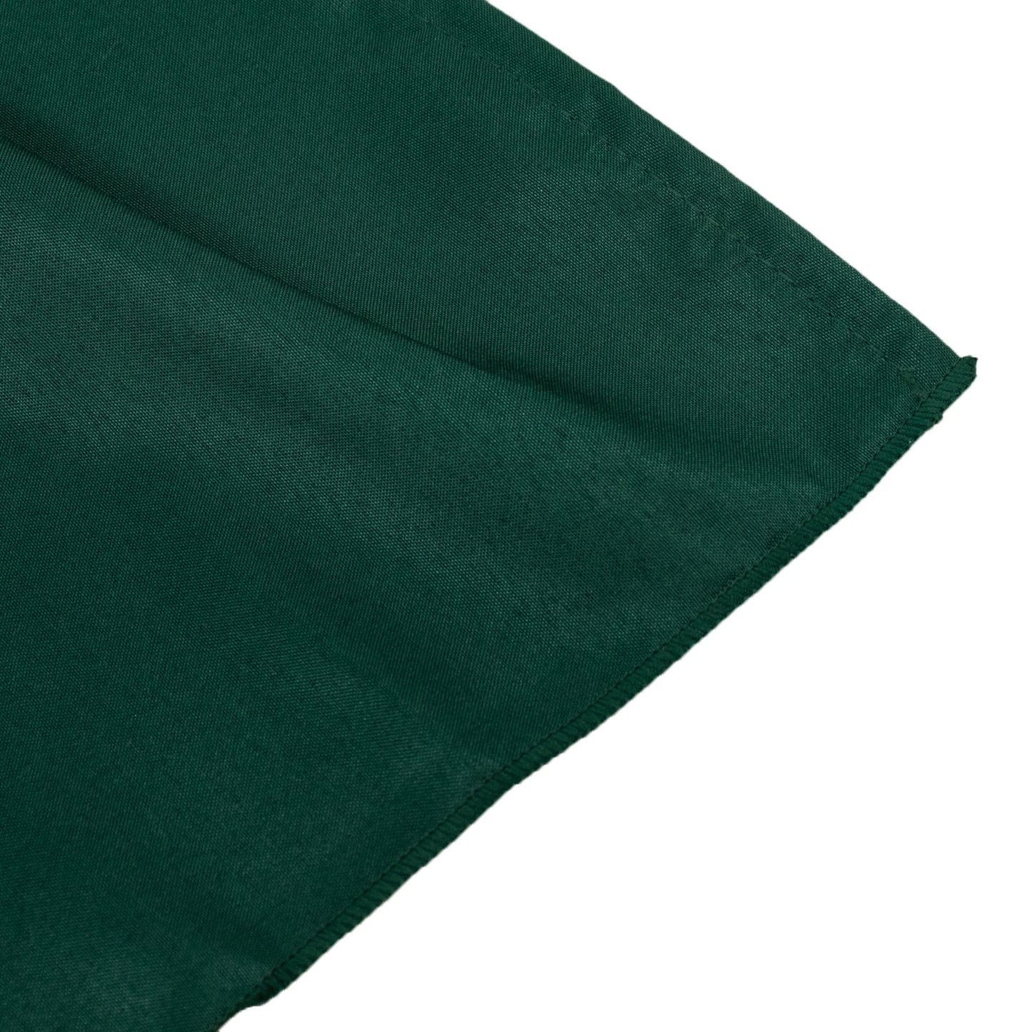 Portable Stage Skirt Hunter Emerald Green Polyester Platform Skirting Cloth for Events, Performances & Wedding Staging - 24"x20ft