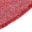 Sequin 90"x132" Rectangle Tablecloth Red - Seamless Sparkly Table Cover