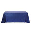Sequin 90"x156" Rectangle Tablecloth Navy Blue - Seamless Twinkling Table Cover