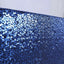 Sequin 90"x156" Rectangle Tablecloth Navy Blue - Seamless Twinkling Table Cover