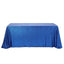 Sequin 90"x156" Rectangle Tablecloth Royal Blue - Seamless Twinkling Table Cover