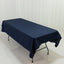 Polyester Tablecloth 60"Ã—84" Navy Blue â€“ Rectangle, Washable & Wrinkle-Resistant, Perfect for Parties
