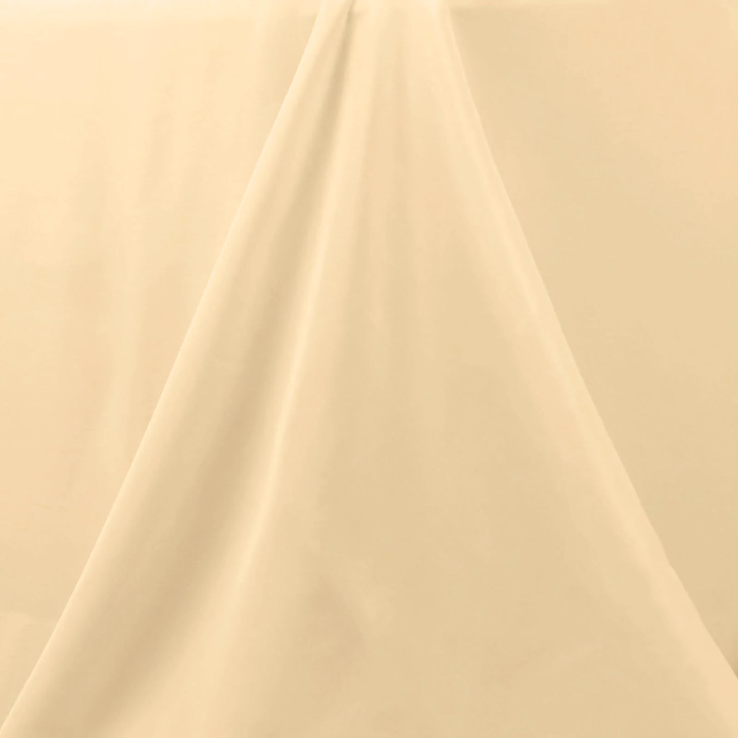 Premium Polyester 90"x156" Rectangle Tablecloth Beige - Seamless 220GSM Stain-Resistant Table Cover