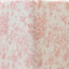 French Toile Fitted Tablecloth 8ft â€“ Pink & White Rectangular Polyester Wrinkle-Resistant Table Cover