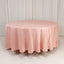 Lamour Satin 108" Round Tablecloth Dusty Rose - Durable & Silk-Like Table Cover