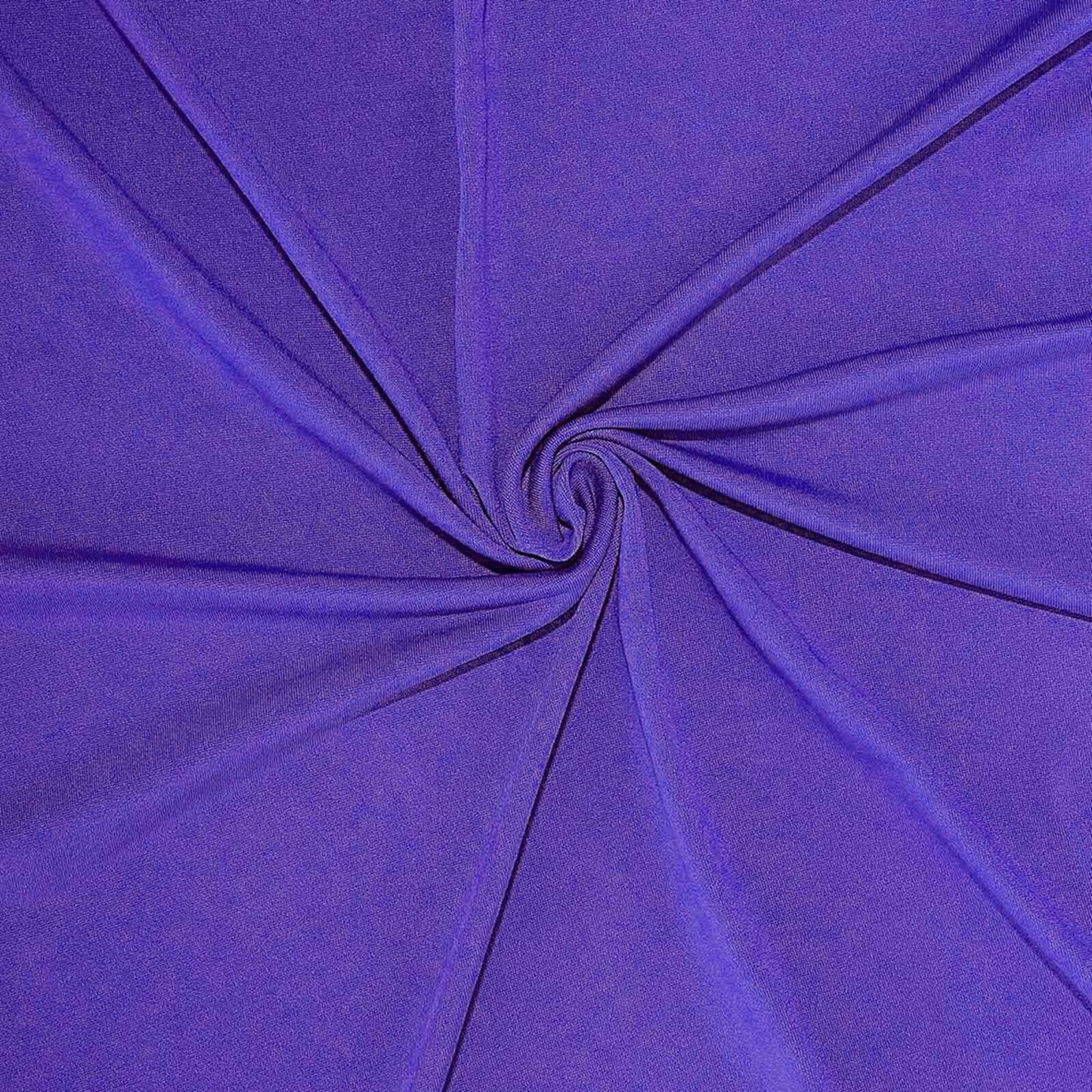 Stretch Spandex 96"x30" Rectangle Table Cover Purple - Durable Form-Fitting Tablecloth