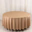 Scuba Round 108" Tablecloth Nude - Wrinkle Free & Stain Resistant Table Cover