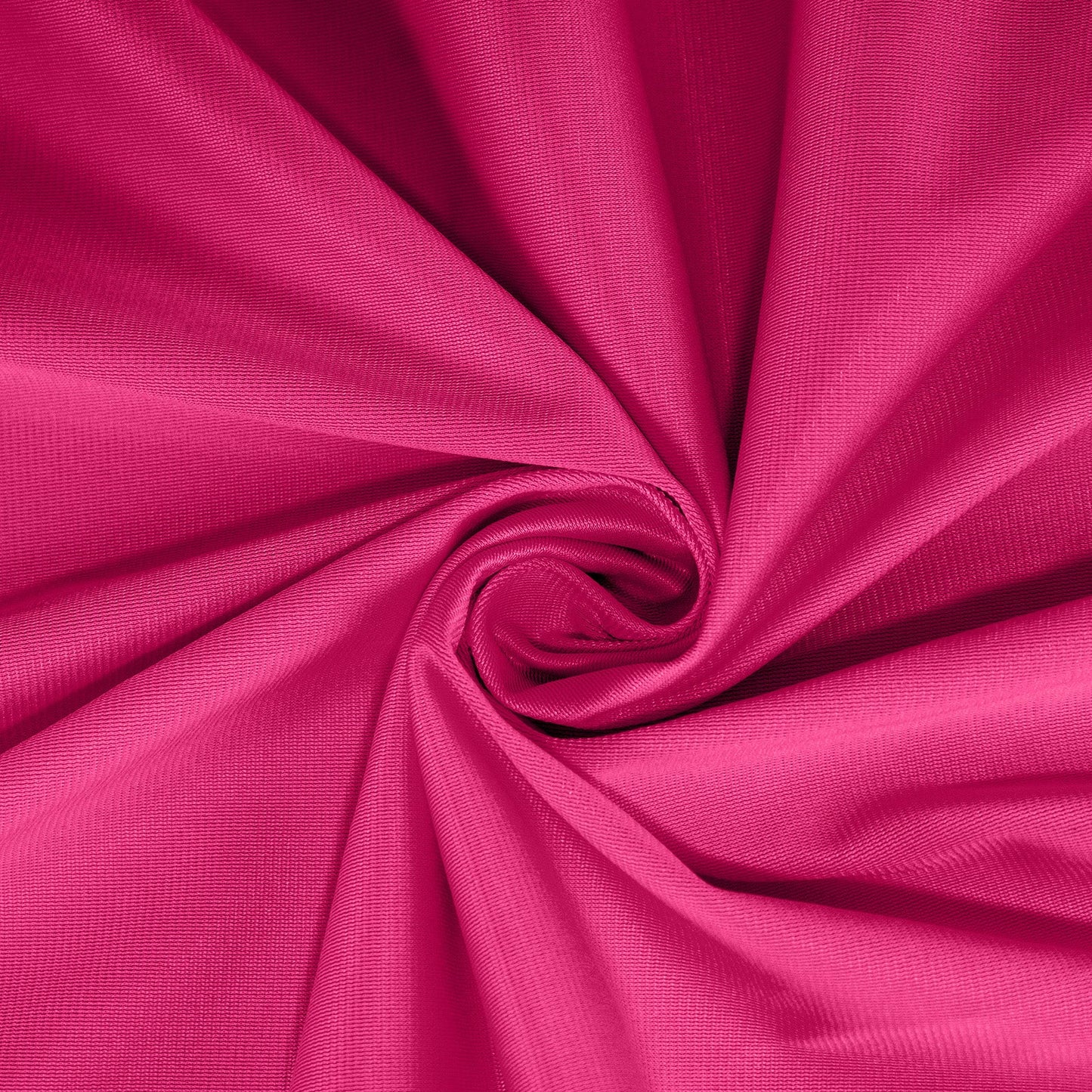 Scuba Round 132" Tablecloth Fuchsia - Wrinkle Free & Stain Resistant Seamless Table Cover
