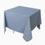 Scuba Square 70"x70" Tablecloth Dusty Blue - Wrinkle Free & Stain Resistant Table Cover