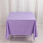 Scuba Square 70"x70" Tablecloth Lavender Lilac - Wrinkle Free & Stain Resistant Table Cover