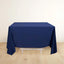 Scuba Square 70"x70" Tablecloth Navy Blue - Wrinkle Free & Stain Resistant Table Cover