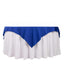 Scuba 70"x70" Table Overlay Square Tablecloth Royal Blue - Wrinkle Free & Stain Resistant Table Cover