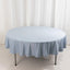 Scuba Round 90" Tablecloth Dusty Blue - Wrinkle Free & Stain Resistant Table Cover
