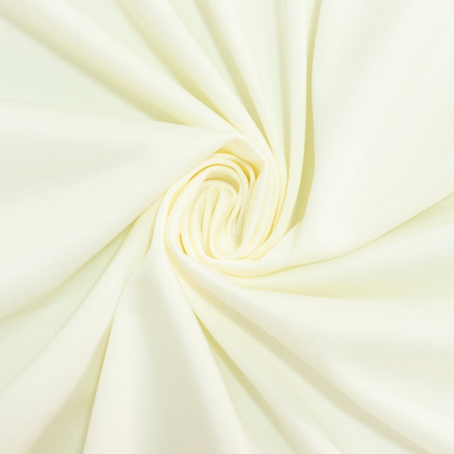 6ft Scuba Rectangular Fitted Tablecloth Ivory â€“ Wrinkle-Free, Stain Resistant