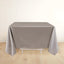 Scuba Square 70"x70" Tablecloth Shimmer Silver - Wrinkle Free & Stain Resistant Table Cover