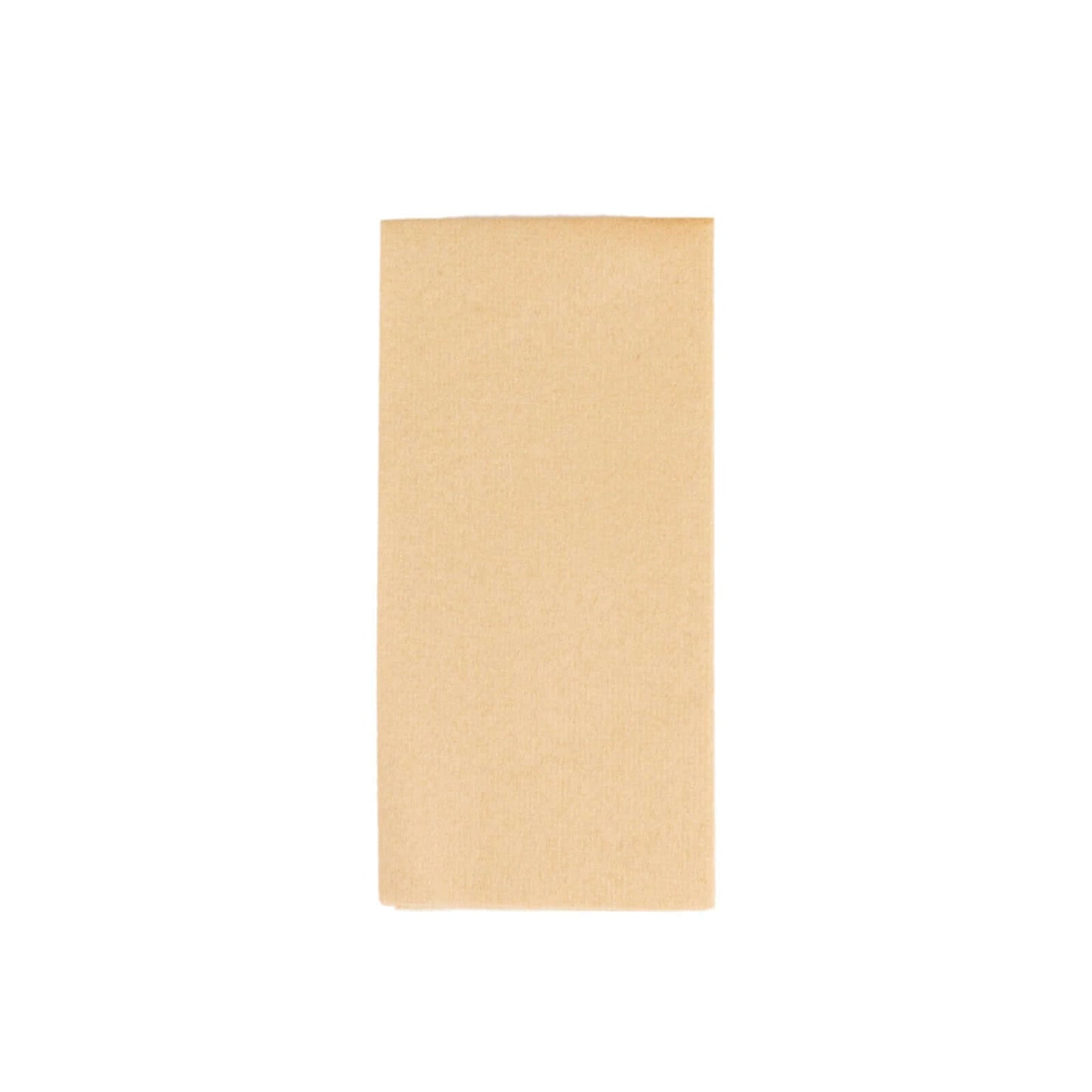 20 Pack Linen-Like Paper 8.5"x4" Napkins Natural - Highly Absorbent & Disposable Airlaid Guest Towels