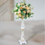 Acrylic Crystal Pillar Candle Stand Gold/Clear - Table Centerpiece and Wedding Flower Bowl Pedestal 24"