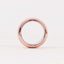 4 Pack Shiny Metallic Blush Acrylic Napkin Rings