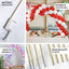 12ft Adjustable DIY Table Top Balloon Arch Stand Kit, Holds Up 100-120 Balloons