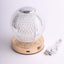 Acrylic LED Table Lamp Diamond Cut Ball Design Rechargeable - Dimmable Touch Control Decorative Night Light 5"